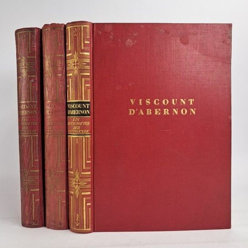 Buch viscount abernon - d'abernon., ein